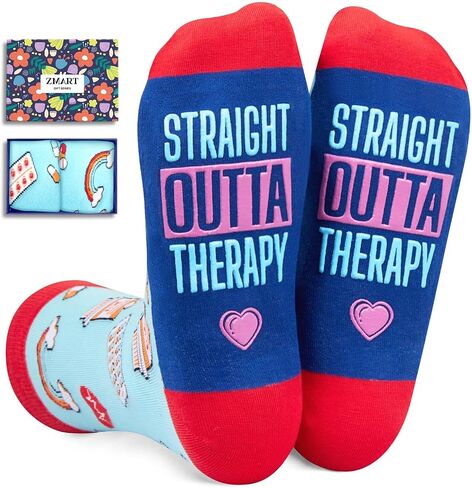 Zmart Unisex Doctor Socks Medical Socks Pharmacist Socks Physical Socks Dr Socks, Dr Gifts Future Doctor Gifts Doctor Day Gifts in Saudi Arabia