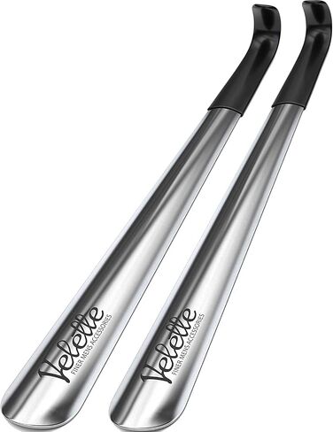 Metal Shoe Horn, 2 Pack- 7.5" Long- Perfect Shoe Horns for Men, Women, Kids - Travel Shoe Horn in Kuwait