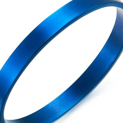COOLSTEELANDBEYOND Classic Stainless Steel Bangle Bracelet for Men for Women in Saudi Arabia