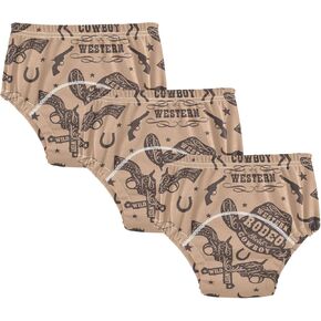 Toddler Potty Training Underwear Cotton Absorbent Soft Baby Girl Boy Potty Training Pant 2T-5T