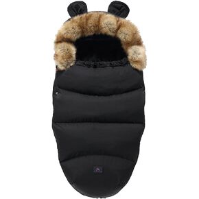 Pram Footmuff,Stroller Padded Footmuff Cover Cosy Toes,Baby Winter Foot Cover,Warmth,Windproof, Waterproof, Cold Resistant, Washable (Pink) in Saudi Arabia