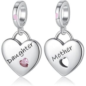 Annmors Jewelry Sea Traveling Charms for Woman-925 Sterling Silver Dangle Pendant Bead with Cubic Zirconia,Girl Jewelry Beads DIY Gifts for Women Bracelet & Necklace