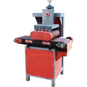 Drum Sander Surface Polishing Machine Sand Belt Width 11.8INCH Wood Polishing Machine Machine 220V for Wood Metal Plastic Glass