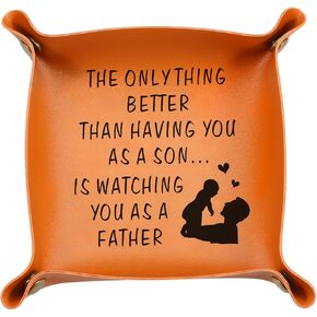 Valentines Son Gifts for First Time Dad, Son Gifts for Dad to Be Son from Mom Dad Stocking Stuffers, Baby Pregnancy Announcement Gifts for Son in Law, First Time Dad New Dad Gifts for Son