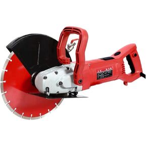 3000W Multi-Function Wall Slotting Machine Electric Slotting Machine Concrete Cutting Machine + Diamond Saw Blade for Beginners DIY