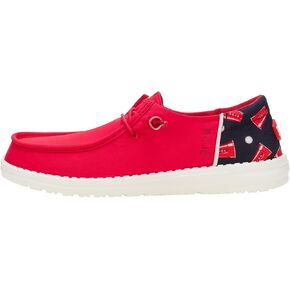 HEYDUDE Wendy Funk Solo Cup, Women’s Shoes, Women’s Slip-on Loafers, Comfortable & Light-Weight