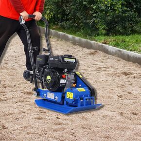 Lantro js لوحة ضيان ، آلة ضاغط ، 6.5 حصان غاز 212cc 12000n البناء البناء آلة التلاعب بزلية الطاقة 20'x 14 '' '
