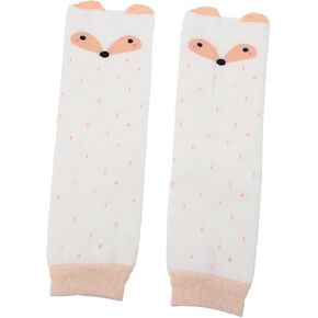 BESPORTBLE Cartoon Knee Pad Thick Slip Leg Warmer for Boy Girl and Winter Protection for Crawling Fox Design Comfortable Durable Suitable for Boys