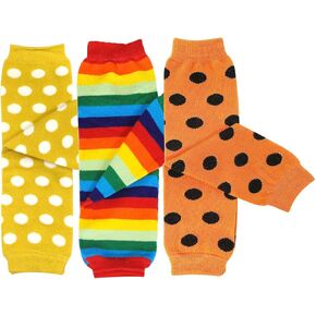 Bowbear 3 Pair Delightful Designs Baby Leg Warmers