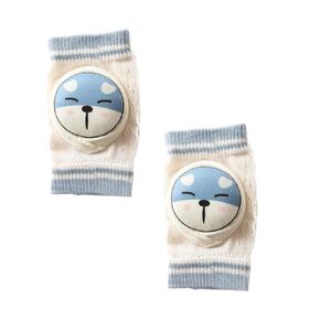 KESYOO 1Pair Elbow Pads for Crawling Cartoon Design Slip Lightweight Breathable Mesh for Learning to Walk Protects Little Knees and Elbows