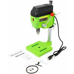 Mini Drill Press 340W Machine Benchtop Machine 3 سرعات قابلة للتعديل الجدول الصغير الحفر المجوهرات المحمولة مجوهر
