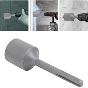 T-Post Driver,Hammer Drill Driver Attachment,Made for Driving T Posts with Rotary Hamer Drill,Fence Post Pounder,Fence Post Driver,Heavy Duty Stake Driver,Hammer Drill Tool,for Urban Maintenance