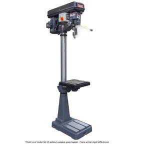 Dake Floor Drill Press 1" Drill Capacity Variable Speed 110V - 1 Phase