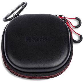 Haida Hard Tortoise Travel Case with Carabiner for Five 82mm Filters