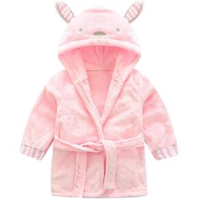 Unisex Baby Plush Animal 𝐁𝐚𝐭𝐡𝐫𝐨𝐛𝐞 Outfits Toddler Infant Boys Girls Hooded Towels 𝐁𝐚𝐭𝐡 Robe 𝐏𝐚𝐣𝐚𝐦𝐚𝐬