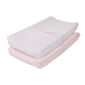 100% Muslin Changing Pad Cover Pack of 2-32x16 Ultra Soft 120GSM Baby Changing Pad Covers for Girls and Boys