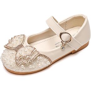 Toddler Little Girls Mary Jane Princess Ballet Flats Shoes Wedding Party School Dress Shoes