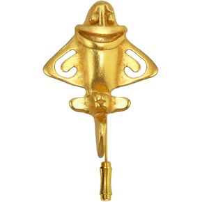 Across The Puddle, Ancient Golden Jet-7 Lapel Pin | 24k GP Golden Flyer | Pre-Columbian Quimbaya Airplane Jet | Ancient Aircraft | Ancient Astronauts | Original Golden Jets Collection