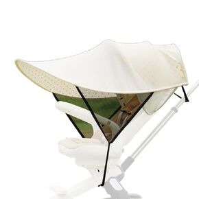 Upgraded Infant Sun Breathable & Lightweight Pram Awning Baby Carriages Sun Shade Suitable for Outdoor Use