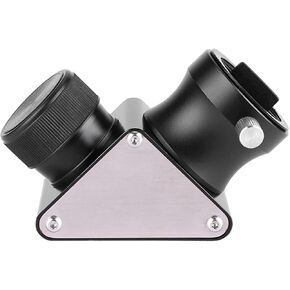 Diagonal Mirror, Dielectric Mirror Diagonal Aluminum Alloy Stainless Steel 1.25Inch Dielectric Mirror 2.56x1.57x1.18in for Telescope