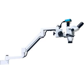 1080P Dental Operating Microscope Portable Surgical 10X Endodontic Microscope with Camera Zoom Objective 16 Mega