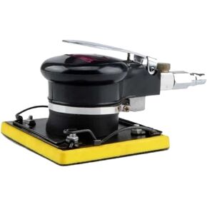 Triangle Pneumatic Sandpaper Machine Flapping Sander Pneumatic Eccentric Sheet Metal Polishing Tool Widely Applicable(Big triangle sander)