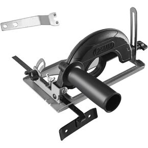 Hand Angle Grinder Converter to 40mm Depth Adjustable Grinder Bracket to Cutting Woodworking Table Tool Black