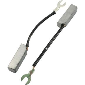 Carbon brushes,Carbon brush, Pair 25/64" x 25/64" x 1 17/64" Motor Carbon Brushes for Power Tool