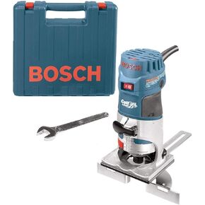 Bosch PR20EVSK-RT Colt Palm Grip 5.7 Amp 1-Horsepower Fixed Base Variable Speed Router with Edge Guide (Renewed)