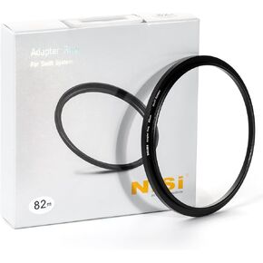 NiSi Swift 62mm Adapter - Base Ring Compatible with NiSi Swift System Friction Mounted Circular Filters - Adapter Threads to Camera Lens and Holds 62mm Press-On Swift Filters