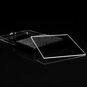 Quartz Glass Plate Various Specifications Transparent UV(20x20x1mm)