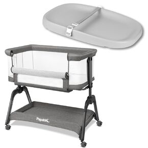 Papablic Changing Pad + 2 in 1 Baby Bassinet