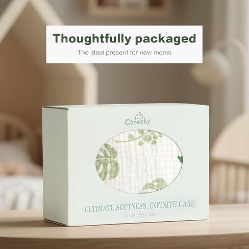 Baby Muslin Bassinet Sheets 3 Pack for Boys & Girls, Soft Breathable Cotton Bassinet Mattress Cover, Universal Fit for Hourglass, Oval, and Rectangle Mattress (Leaf Green) in Saudi Arabia