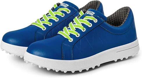 Ladies Golf Shoes, Waterproof Walking Shoes Leather Spikeless Golf Sport Sneaker Comfort Non Slip Sport Athletic Trainer in Kuwait