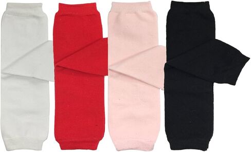 Bowbear Baby 4-Pair Leg Warmers, Solids in Saudi Arabia
