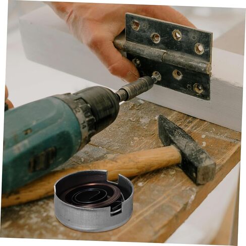 5sets Drill Press Return Spring Assembly Tool Coil Spring for Quill User-friendly Installation Compatible Various Applications Precise Dimensions for Fitment in Kuwait