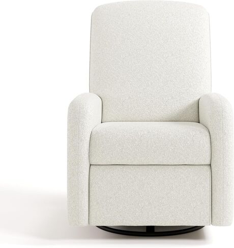 Graco Bellwood Power Recliner Swivel Glider (Dune Basketweave)-كرسي الطاقة الإلكترونية للحضانة ، يشمل ميناء شحن USB-A & USB-C ، كرسي Glider Rocking مع Recly Recly in Kuwait