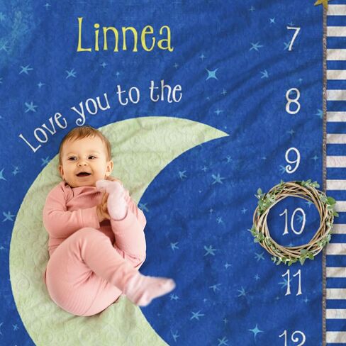 I See Me! Personalized Blanket - Name Blanket - Christening Gift - Baptism Gift - Custom Baby Blanket - Newborn Blanket - Quilted Throw Blanket in Kuwait