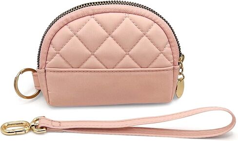 M-Plateau Compact and Small Wallet for Women,Card Case Credit Card Holder for Women Slim Coin Purse with Zipper and ID Card Holder Metal Around Zipper Wallets Gift Box in Saudi Arabia