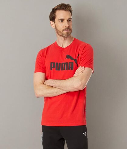 PUMA Men's Graphics Tee 3, Navy-AH23Q4LLAOP in Saudi Arabia