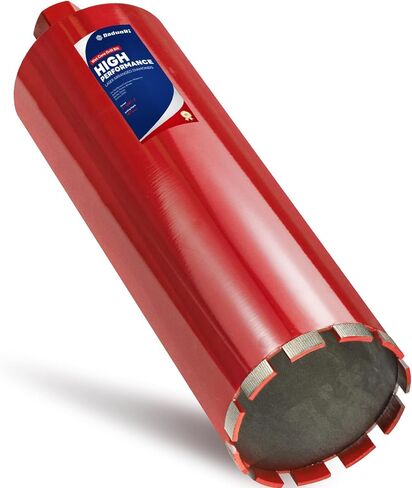 Premium 2 1/2" Wet Core Drill Bit for Hard Concrete with High-Density Diamond, Precision-Welded Segments, 1-1/4"-7 UNC x 14" Depth, Industrial Grade for Concrete Rebar, Brick, Masonry, Asphalt in Kuwait