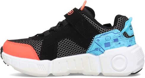 Skechers Kids Boy's Gametronix Sneaker, Blue/Multi, 11 Little Kid in Saudi Arabia