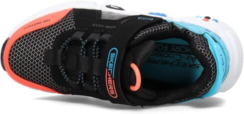 Skechers Kids Boy's Gametronix Sneaker, Blue/Multi, 11 Little Kid in Saudi Arabia