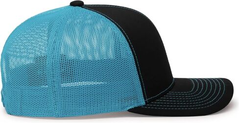 Pacific Headwear Standard Trucker Snapback Cap, Graphite in Saudi Arabia