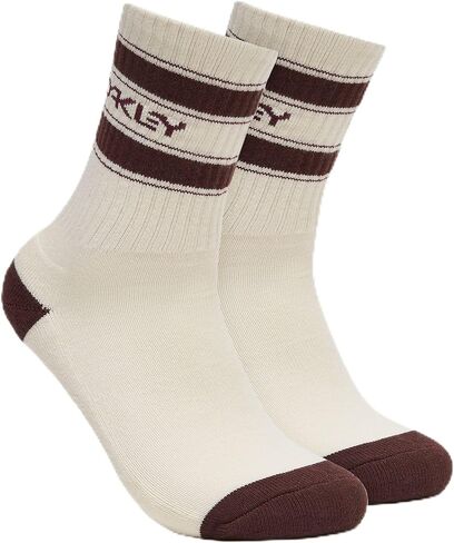 Oakley mens (3 Pcs) B1B ICON SOCKS 3 PCS , White, Large US in Saudi Arabia