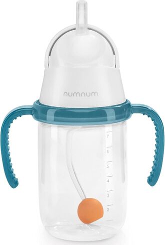 كأس تدريب قش الأطفال ، كأس Sippy Cup Proof Sippy مع قش لمدة 6-12 شهرًا ، أكواب شرب الأطفال ، أساسية للأطفال (حزمة واحدة ، أزرق) in Kuwait