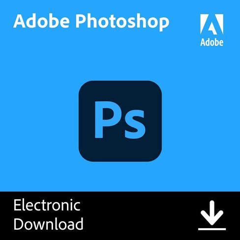 Adobe Photoshop | Photo, Image, and Design Editing Software | 12-Month Subscription with Auto-Renewal, PC/Mac in Saudi Arabia