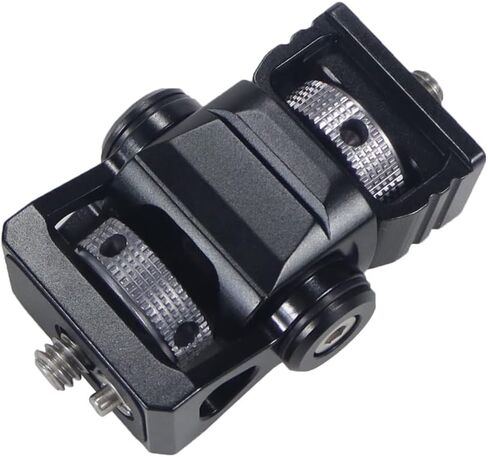 Monitor Mount Adjustable Head 1/4 to 3/8 Monitor Bracket for Hero 13 and Hero All Sports Cameras for Video Microphone Flash Light (1/4 to 1/4,Standard) in Saudi Arabia