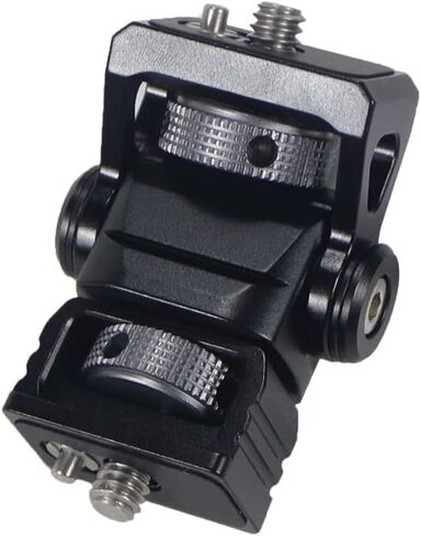 Monitor Mount Adjustable Head 1/4 to 3/8 Monitor Bracket for Hero 13 and Hero All Sports Cameras for Video Microphone Flash Light (1/4 to 1/4,Standard) in Saudi Arabia