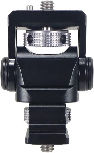 Monitor Mount Adjustable Head 1/4 to 3/8 Monitor Bracket for Hero 13 and Hero All Sports Cameras for Video Microphone Flash Light (1/4 to 1/4,Standard) in Saudi Arabia